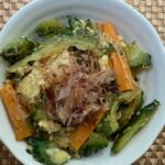 ゴーヤチャンプル、ツナ缶で!